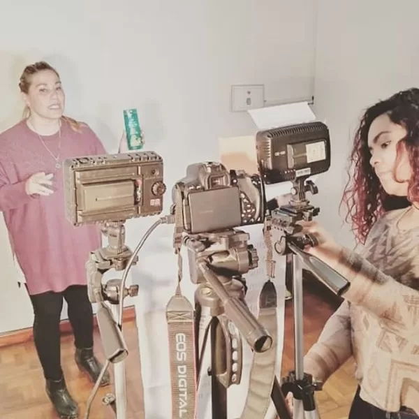 Grabando copetes